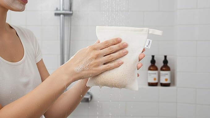 Deep Exfoliating Mitt – 100% Natural Floss Silk | Dead Skin Remover, Keratosis Pilaris Treatment, Pre-Tanning Prep & Ingrown Hair Solution