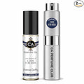 CA Perfume Duo Impression of Code For Men For Men Perfume Layering Set Mens Cologne Long Lasting Travel Size EDP + Body Oil Roll-On Bottle 0.27 Fl Oz+0.33 Fl Oz