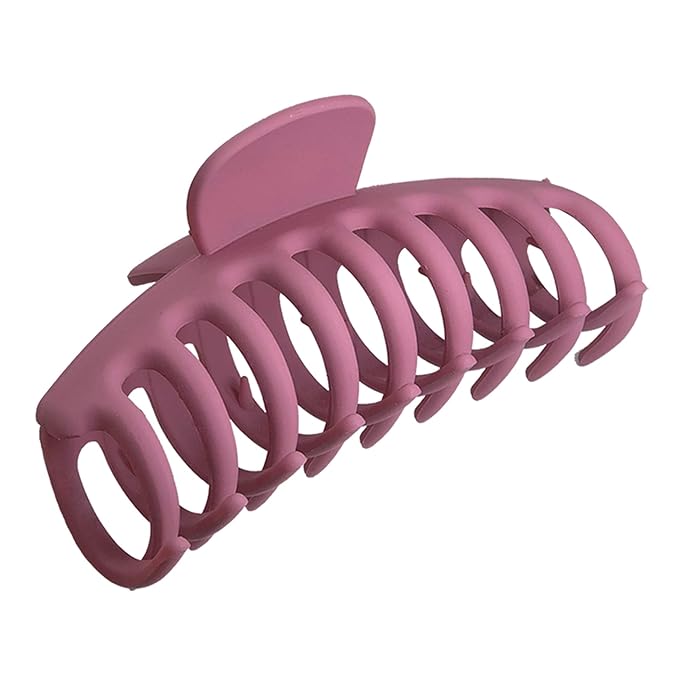 OWIIZI Hair Clip, 4.3" Large Matte Claw Clips, Non-Slip Ponytail Jaw Barrette Strong Hold Banana Jumbo Clips for Women Long Thick Hair