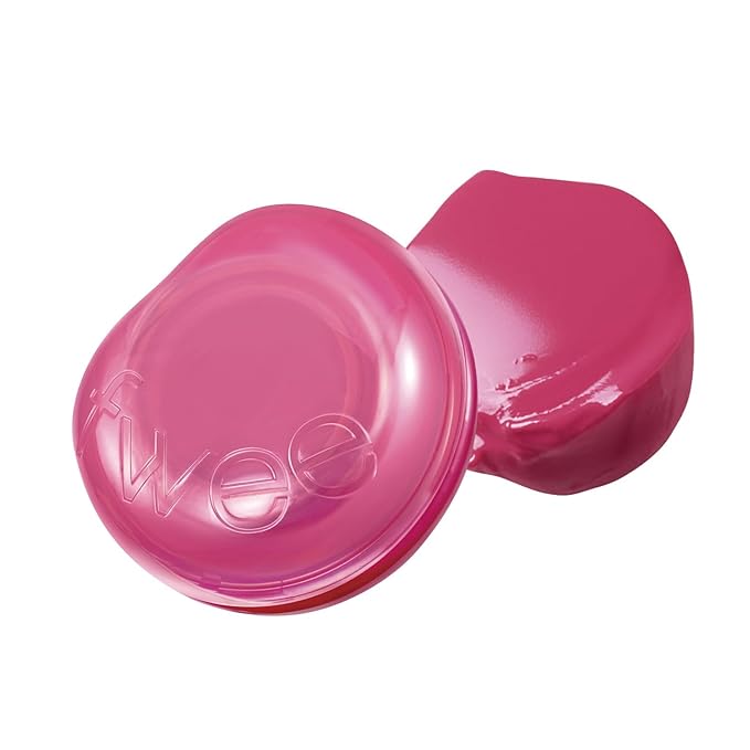 fwee Glowy Jelly Pot | Dewy Jelly Lip & Blush Color, Tinted Glow Balm, Dewy Buildable Finish – Lolly (Candy Pink) | 0.14 oz