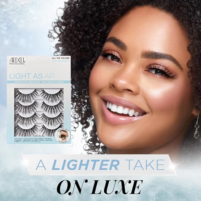 Ardell Light As Air 523 Lashes, 4 Pairs in a Pack