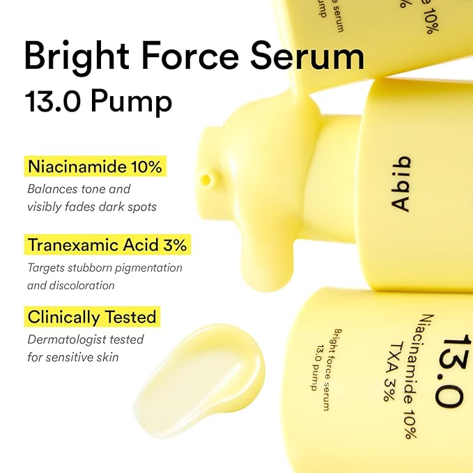 Abib Bright Force Serum 13.0 Pump┃Niacinamide 10% TXA 3% 1.01 fl.oz