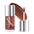 SUAKE Liquid Sparkling Glitter Eye Shadow – Rose Gold Cherry Eyeshadow, Eyeliner, Eyelid Shimmer Highlight Makeup, Highly Pigmented sombra de para ojos,Waterproof Quick-Drying (02Cocoa#)