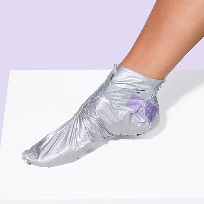 VOESH Collagen & Peeling Socks Duo, Peeling Socks, Collagen Socks, Foot Peel, Moisturizing Spa Socks, Foot Mask, Foot Exfoliator, Foot Care, Vegan