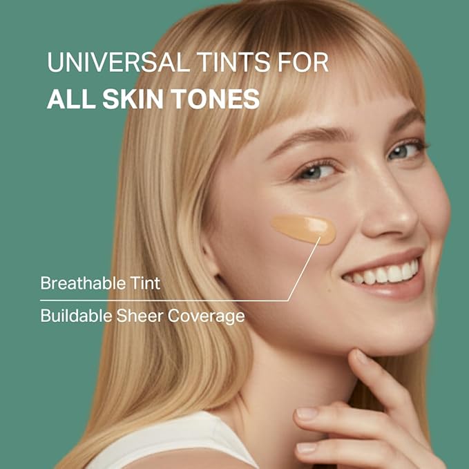 Y'OUR Tinted Moisturizer SPF 30: Anti-Aging Face Sunscreen & Hydrating BB Cream. Sheer Buildable Color Correcting Coverage. Dewy, Oil-Free for Mature, Dry & Oily Skin, 1.35 oz (Light). Mothers Day