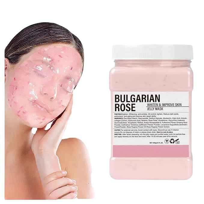 23 Fl Oz Jelly Mask Powder for Facials Professional Natural Gel Face Masks, Hydrating & Moisturizing Jelly Mask SkinCare