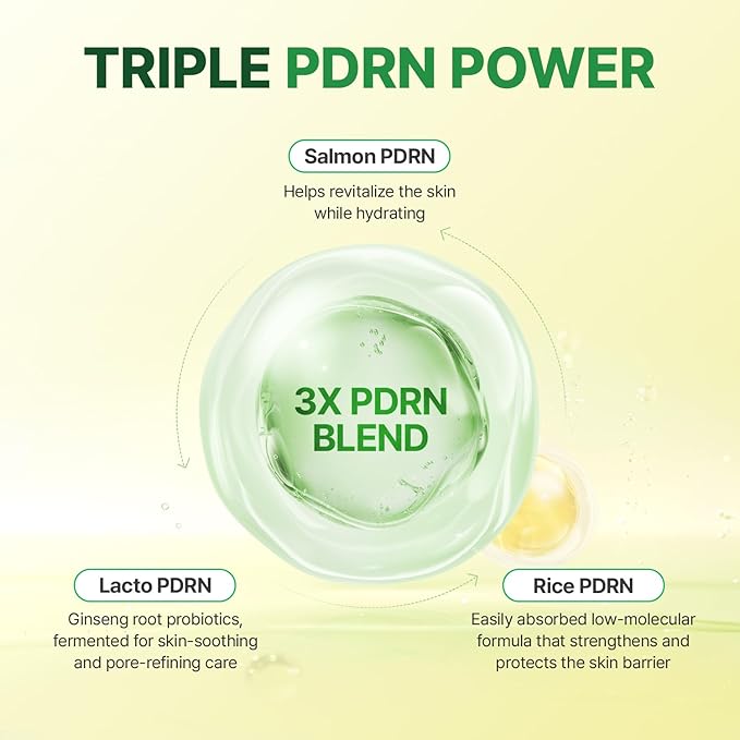 MAKE P:REM PDRN Pore Clay Cleansing Milk, Hydrating Gentle Face Wash for Sensitive Skin, Korean Face Wash, Milky Cleanser, 6.76 fl.oz. (100ml, Refill Pouch)