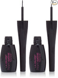 L.A. COLORS Thin Tip Liquid Liner (carded), Black CBLE326 (Pack of 2)