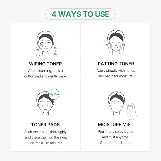 Make P:REM Safe Me. Relief Essence Toner, Quick and Deep Hydrating Face Toner, All Skin Types, 24-Hour Moisturizing, EVE Vegan, Korean Skin Care (13.52 fl oz, 400ml)