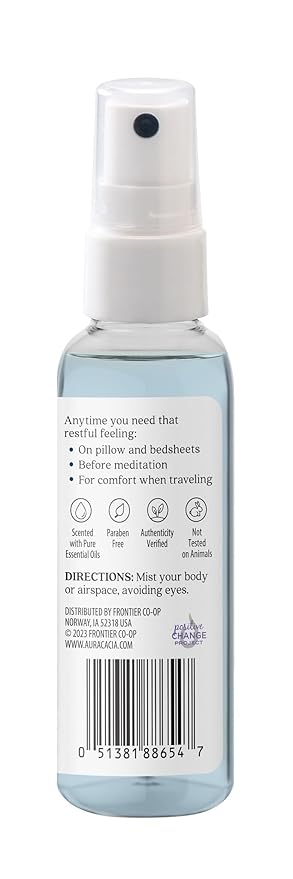Aura Cacia Essential Solutions Mist, Pillow Potion, 2 Fluid Ounce