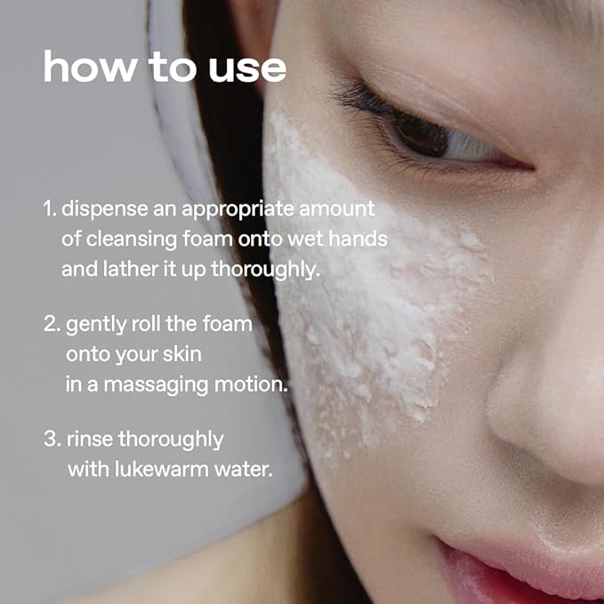 glow apple enzyme foaming cleanser | natural rice powder scrub for mild exfoliation | slightly alkaline formula for deep pore cleansing | enriched with lipase & polyphenols | 3.9 oz