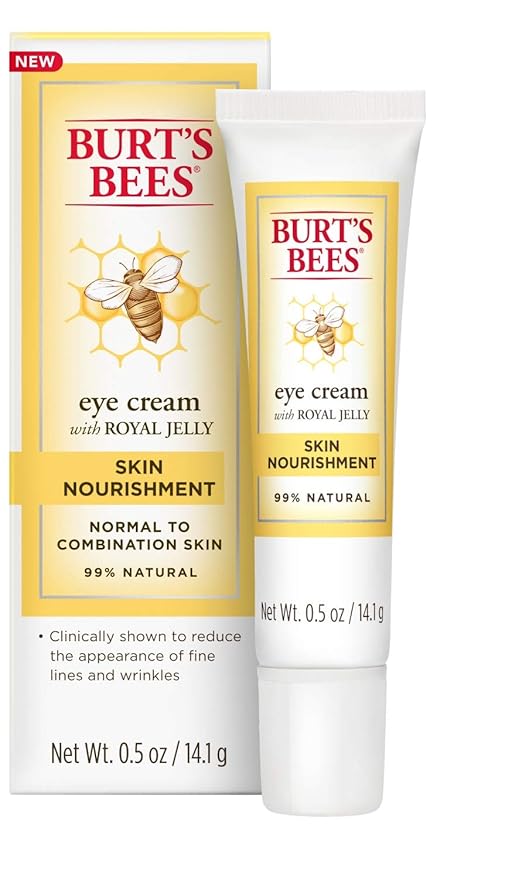 Burt's BeesNormal to Combination Skin Nourishment Eye Cream, Fragrance Free, 0.5 Oz (Package May Vary)