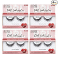 Ardell Doll Look Lashes - Innocent, Natural Volume, Comfortable Wear False Eyelashes for Everyday & Special Occasions, 4-Pack