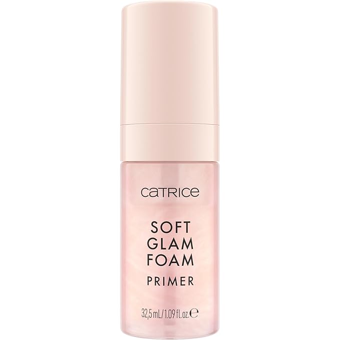 Catrice Soft Glam Foam Primer | Cloud-Like Texture with Radiant Glow | Lightweight, Non-Comedogenic | Vegan & Cruelty Free