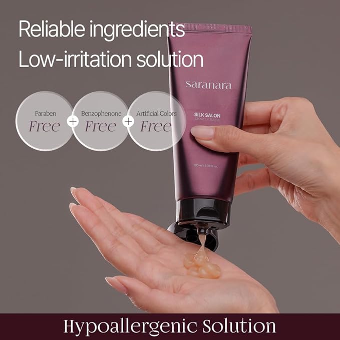 SARANARA Silk Salon Miracle Balm_Non Wash Dry Essence Hair Pack_Korea Beauty