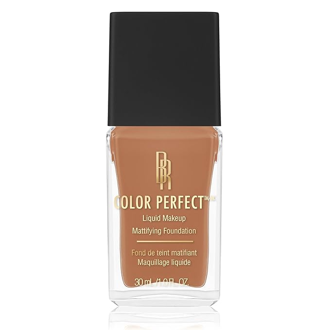 Black Radiance Color Perfect Liquid Full Coverage Foundation Makeup, Praline, 1 Ounce