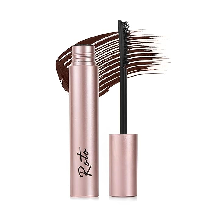Volumizing and Lengthening Mascara,Black Mascara Waterproof,Liquid Curling Eyelash Mascaras,Voluminous Tubing Smudge Proof Fiber Mascaras,No Clumping or Flaking