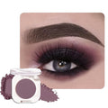 WanTuoluo Plum Matte Eyeshadow Palette for Women, Single Monochrome Eye Shadow Makeup, Shiny Pressed Powder, Blendable Natural sombras para ojos, Holographic,Vegan,Travel -30