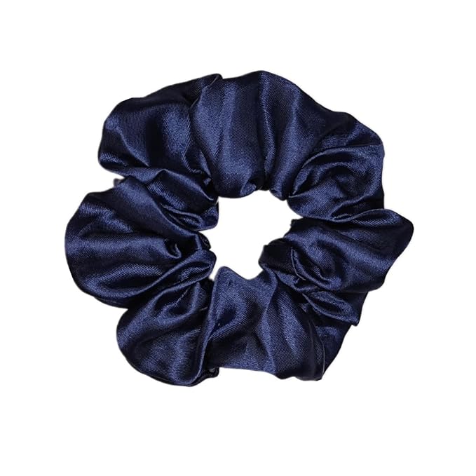 12 Pcs Satin Silk Hair Scrunchies Soft Hair Ties Fashion Hair Bands Hair Bow Ropes Hair Elastic Bracelet Ponytail Holders Hair Accessories for Women Girls (Assorted Multi-color Pair)