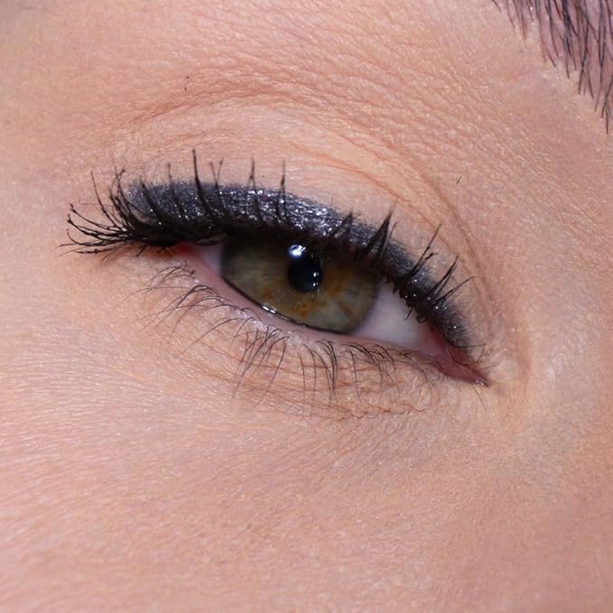 Sandstone Scandinavia Hypoallergenic Waterproof Metallic Eyeliner Pencil – Silver – Fragrance-Free, Vegan – Smudge-Proof Eye Liner for Sensitive Eyes