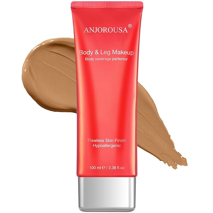 Tattoo Cover Up Makeup Waterproof,No Transfer Body Coverage Perfector,Full Coverage Body Foundation & Tattoo Concealer (Golden)