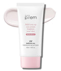 MAKEPREM UVA UVB Defense Me Calamine Calming Sun Cream SPF 50+ PA++++ 1.69 Fl Oz Korean Mineral Sunblock VEGAN Sunscreen Reef-safe Mild Non-Irritating Sensitive Acne-Prone Skin Non-Nano No Chemicals