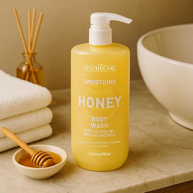 Vitamin C Body Wash with Niacinamide & Orange Blossom – Brightening Hydrating Shower Gel for Dull Skin, Daily Body Cleanser for Smooth Even-Looking Skin, Vegan, Sulfate Free, 25.4 fl oz
