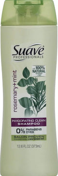 Suave Professionals Shampoo, Rosemary + Mint, 12.6 Fl Oz