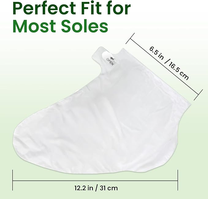 6 Pack Moisturizing Foot Mask for Dry Cracked Feet, Restoring & Hydrating Socks with Aloe, Shea Butter, Jojoba Oil & Vitamin E, Feet Mask for Women & Men Foot Care