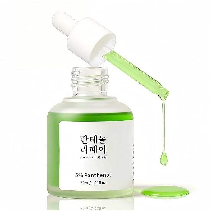 5% Panthenol (Vitamin B5) Face Serum | Sensitive Skin Barrier Support, Hydrating Soothing Serum for Dry Skin, Strengthen Skin Barrier & Soothe Redness, Fragrance-Free for Delicate & Acne-Prone Skin