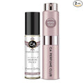 CA Perfume Duo Impression of Melrose Palace For Women Perfume Layering Set Long Lasting Travel Size EDP + Body Oil Roll-On Bottle 0.27 Fl Oz+0.33 Fl Oz