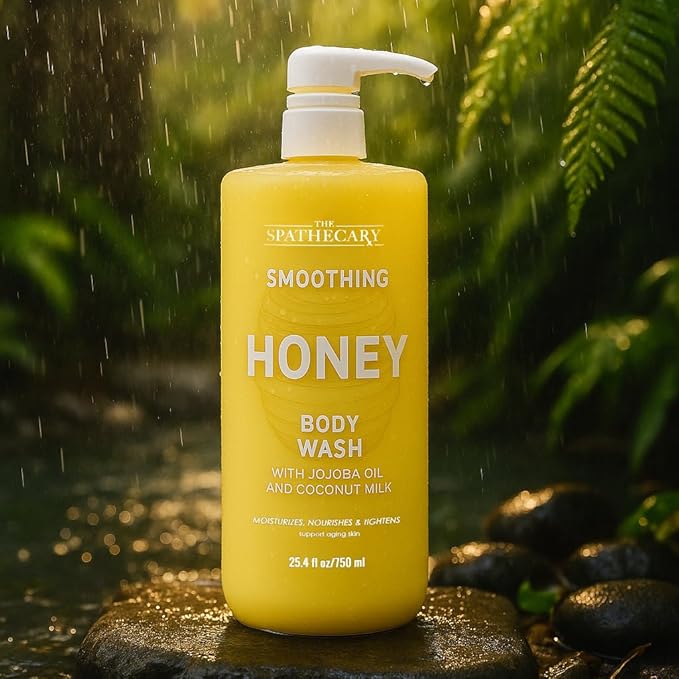 Vitamin C Body Wash with Niacinamide & Orange Blossom – Brightening Hydrating Shower Gel for Dull Skin, Daily Body Cleanser for Smooth Even-Looking Skin, Vegan, Sulfate Free, 25.4 fl oz