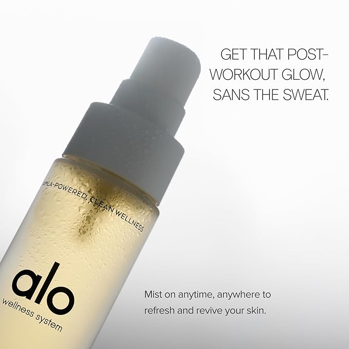 ALO Yoga Insta Glow Face Mist - Restores Moisture and Leaves Skin Looking Fresh, Dewy, Brighter and Radiant - 1.7 Fl Oz