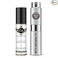 CA Perfume Duo Impression of Tobacco Oud For Women And Men Perfume Layering Set Long Lasting Travel Size EDP + Body Oil Roll-On Bottle 0.27 Fl Oz+0.33 Fl Oz