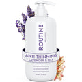 Routine Wellness Anti-Thinning Deep Conditioner for Thinning Hair to Reduce Breakage - CLINICALLY TESTED Formula with DHT Blockers Saw Palmetto, Nettle Oil - Lavender & Lily Conditioner