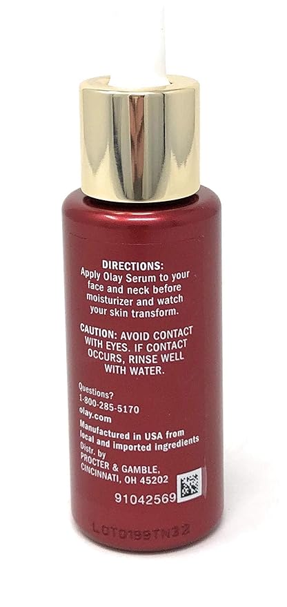 Olay Niacinamide Serum MAX Wrinkle Reducing, Fragrance – Free, 1.3oz. (40 mL)