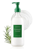 AROMATICA Rosemary Hair Thickening Conditioner, Vegan Hair Conditioner for Damaged Hair and Dry Hair - Moisturizing Conditioner, Silicone-Free (13.53oz/400ml)