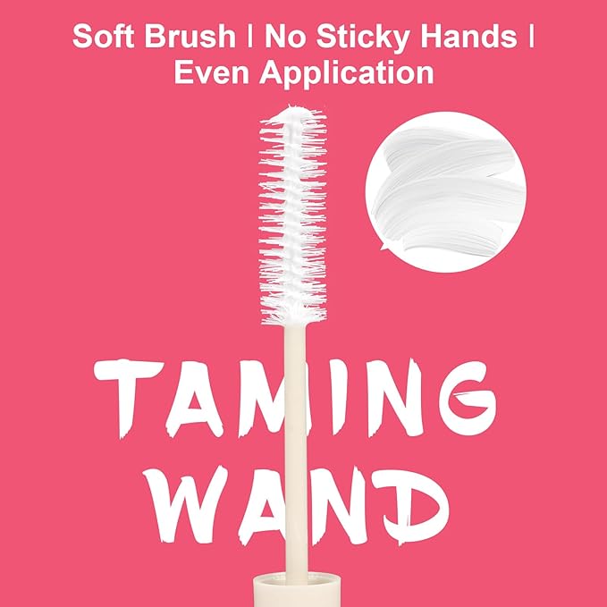 Cactus Fruit 3-in-1 Hair Taming Wand for Flyaways & Frizz – Slick Back Hair Stick with Lightweight Styling Cream, Non-Greasy Hair Mascara for Baby Hair, Edge Control & Smooth Finish, Citrus Scent