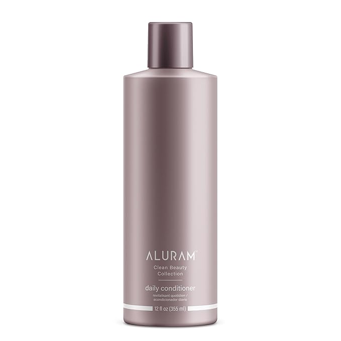 ALURAM Coconut Water Daily Conditioner for Men and Women, Clean Hydration and Shine for All Hair Types, 12 Fl Oz