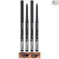 LANGMANNI 2Pcs Metal Colorful Eyeliner Pencil Set - Matte & Shimmer Eye Makeup,Smooth Use Long-Lasting & Waterproof Eyeliner Set(#11+12)