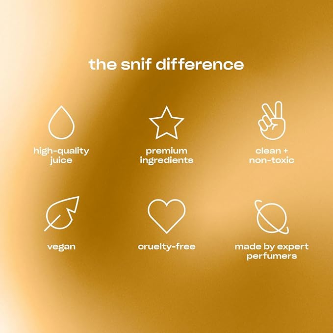 Snif Hazel Split Body Mist 8oz, Gourmand Chocolate Hazelnut Fragrance Mist for Body & Hair, Cocoa, Banana & Coconut, Clean, Vegan, Cruelty Free