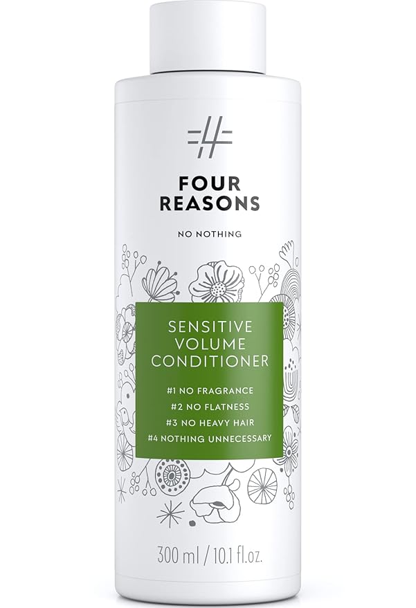 No Nothing Volume Conditioner - Fragrance Free Volumizing Hair Conditioner for Fine Hair and Sensitive Scalp - Hypoallergenic Lightweight Conditioner for Thin Hair, Vegan, Paraben Free - 10.1 oz