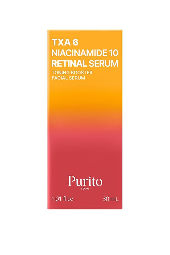 PURITO TXA 6% + Niacinamide 10% Facial Serum | for Dark Spots, Hyperpigmentation, Uneven Skin Tone | High-Concentration Tranexamic Acid | Korean Skincare, 30mL 1.01 fl.oz
