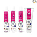 CARSON LIFE 4 Stage Hair Care System Kit For Curly Hair (Shampoo, Conditioner, Leave In Conditioner & Curly Hair Mask) - Paraben and Sulfate Free