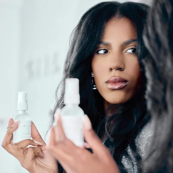 AIIR Amethyst Hair + Energy Refresher - 2 Fl Oz Crystal Infused Room and Hair Mist with Rose Water for Positive Energy Cleansing