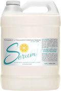 Dr Joe Lab Vitamin C & Collagen Complex Serum Bulk - Face Skin Ultra Hydrating Rejuvenating Instant Moisturizer - COCOJOJO (128 oz/ 1 gallon)