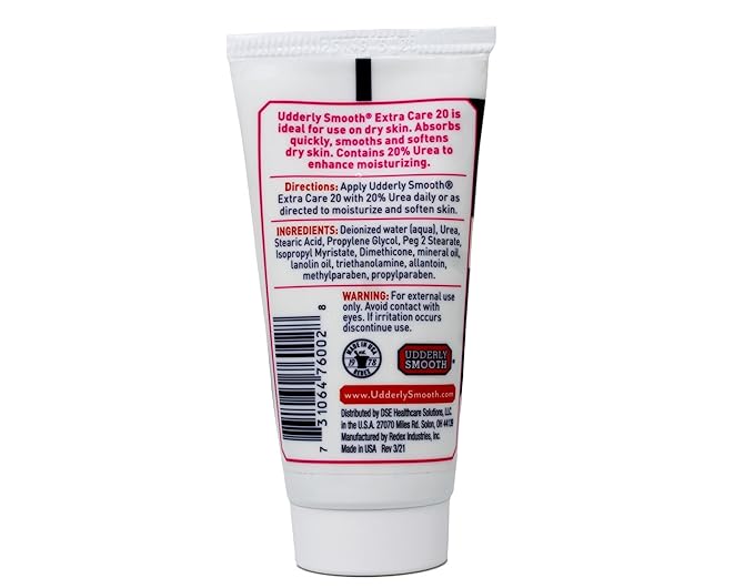 Udderly Smooth Hand & Body, Extra Care 20 Cream 2 oz ( by Udderly Smooth