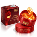 Green Cosmos Advanced Snail Hydrogel Eye Patch (60pc) Gel Serum Mask, Puffy Under Eye Treament, Fine Lines, Refresh, Hydrate - Snail Secretion Filtrate