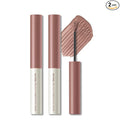 2 Pcs Tinted Eyebrow Cream,Ultra-Fine Brush Tinted Brow Gel Waterproof Long Wear Eye Brow Mascara Transfer-proof Natural Brow Makeup without Clumping, Rose Brown