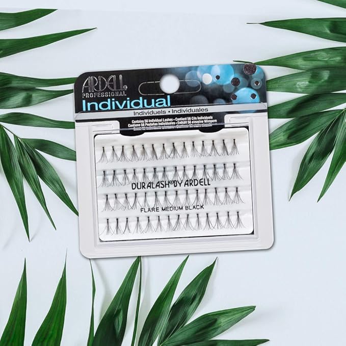 Ardell False Eyelashes Medium Black, DIY Lash Clusters, Eyelash Extension Kit, 4 Pack